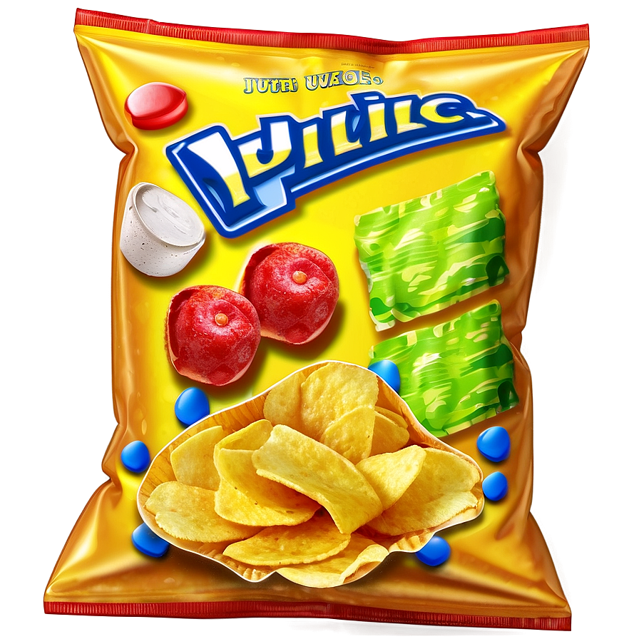 Cartoon Bag Of Chips Png Ufm85