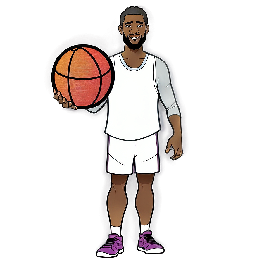 Cartoon Basketball Coach Png Aed15