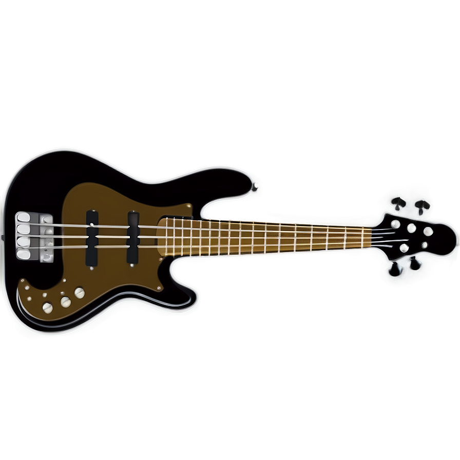 Cartoon Bass Guitar Png Lgm93