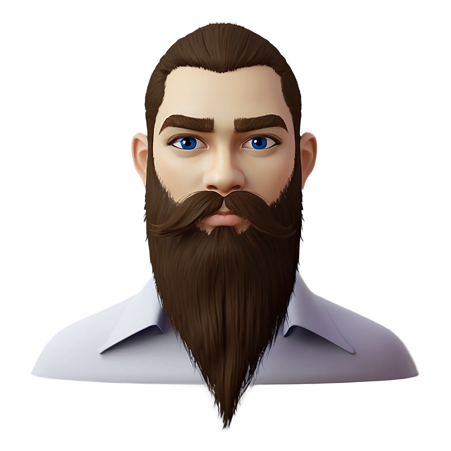 Cartoon Beard Avatar Png Sim