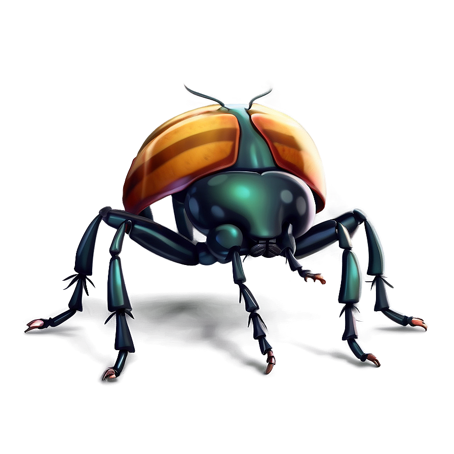 Cartoon Beetle Character Png Mnv45