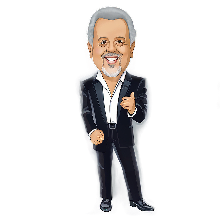 Cartoon Billy Joel Png Ycm