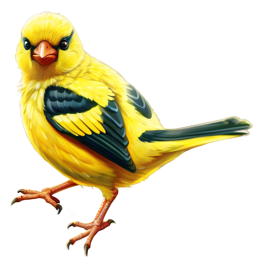 Cartoon Bird Eating Seed Png 59