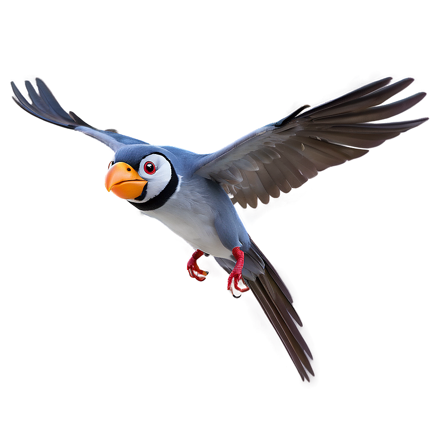 Cartoon Bird In Flight Png Aqm