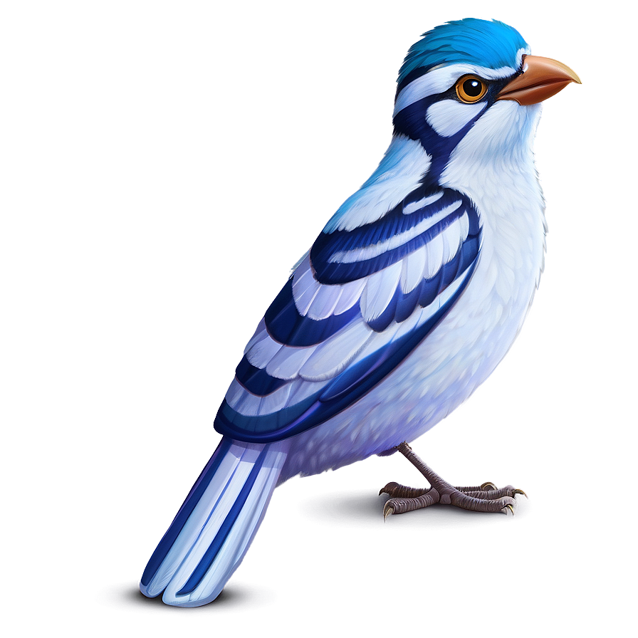 Cartoon Bird With Glasses Png Yur33