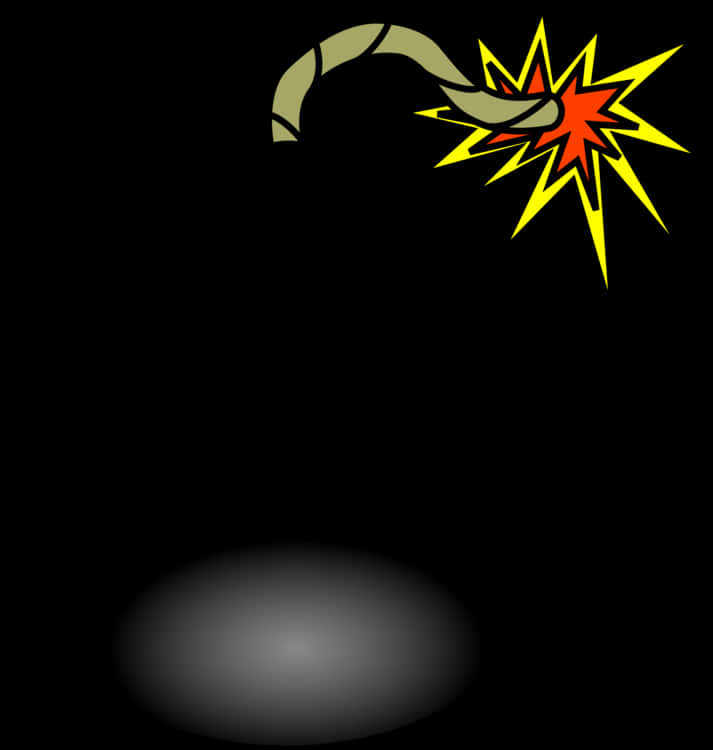 Cartoon Bomb Detonation