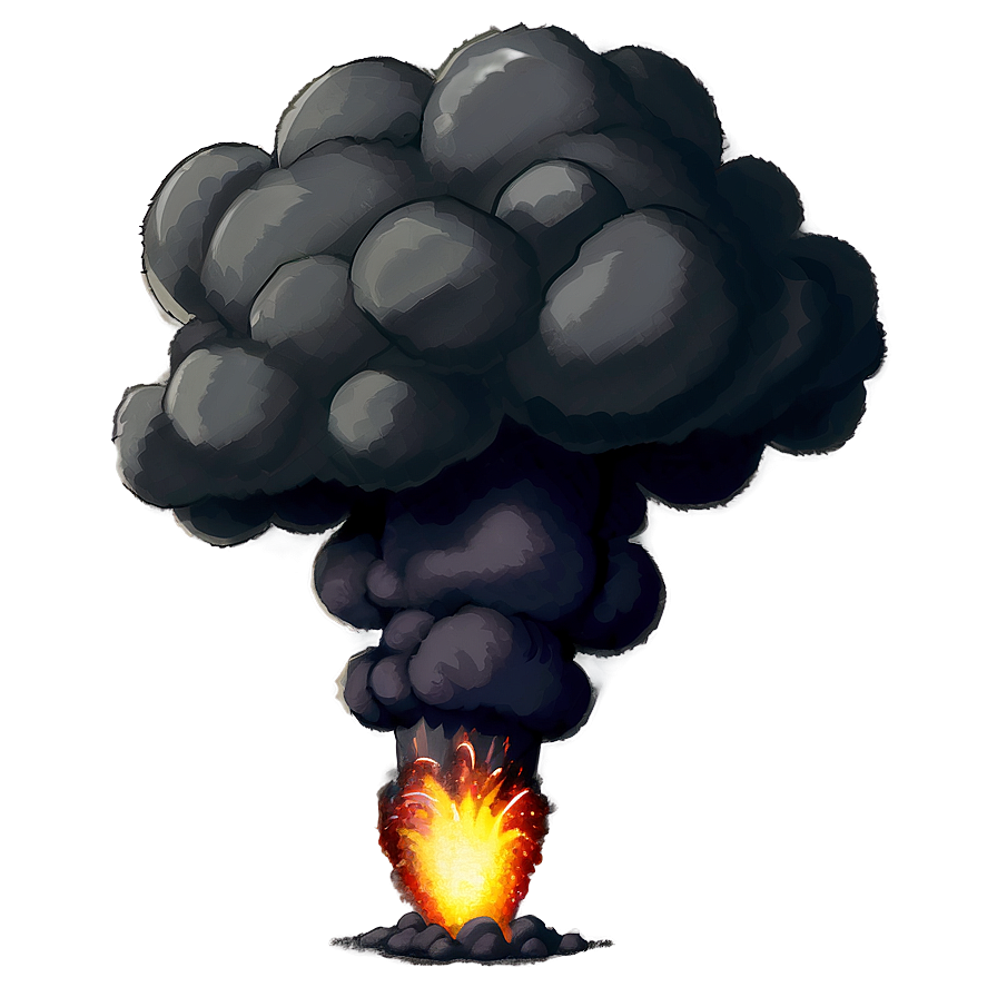 Cartoon Bomb Explode Png 06132024