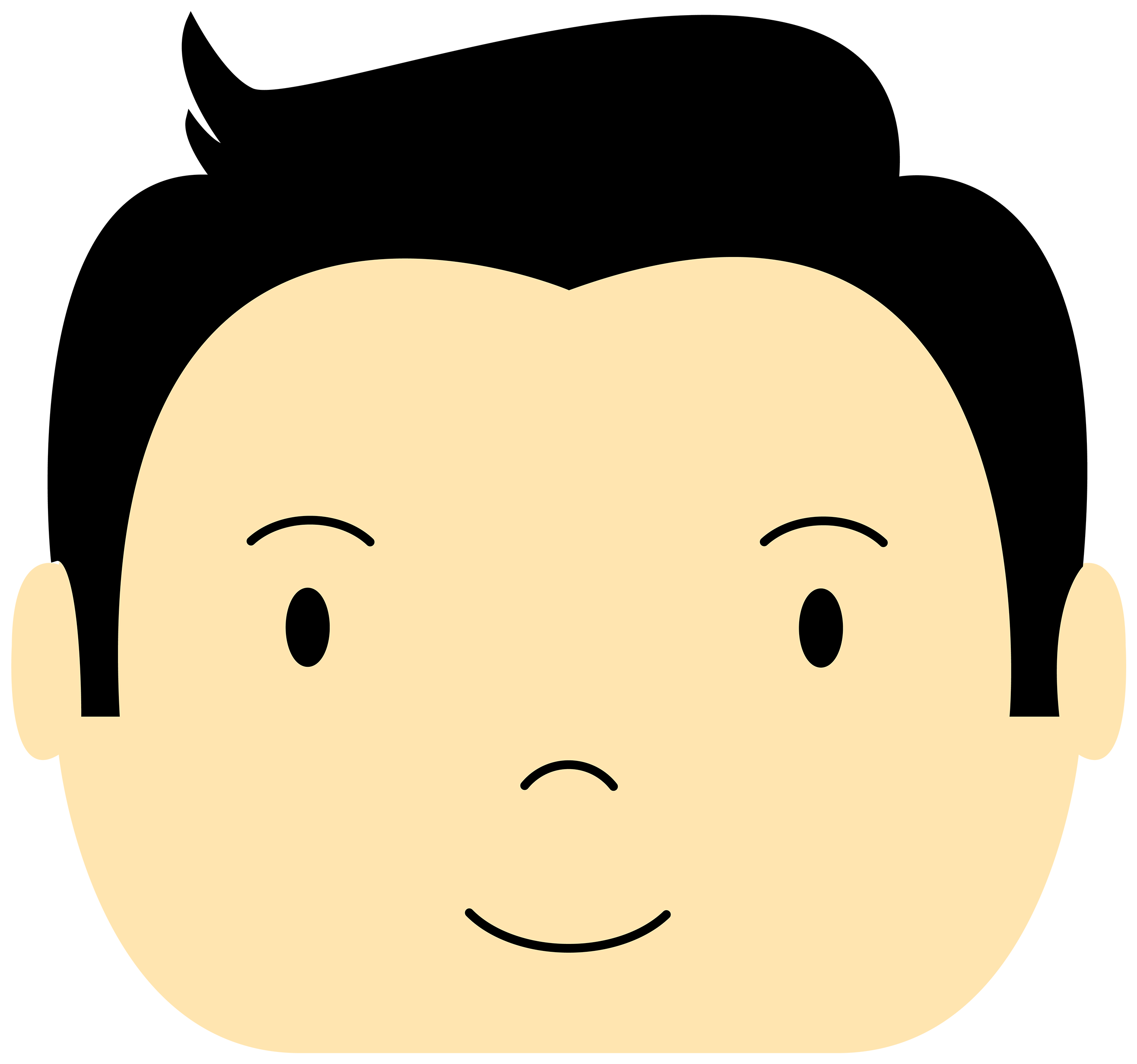 Cartoon Boy Avatar Graphic