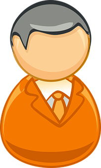 Cartoon Businessman Icon