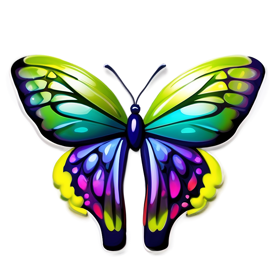 Cartoon Butterflies Png Afa