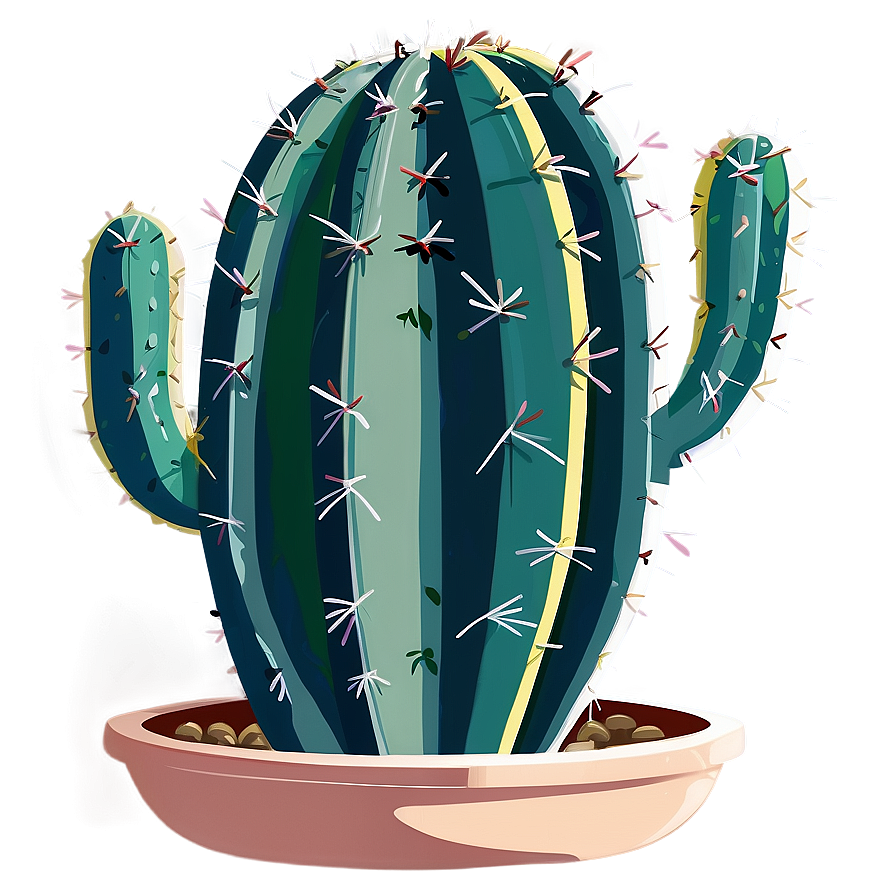 Cartoon Cactus Png 05032024