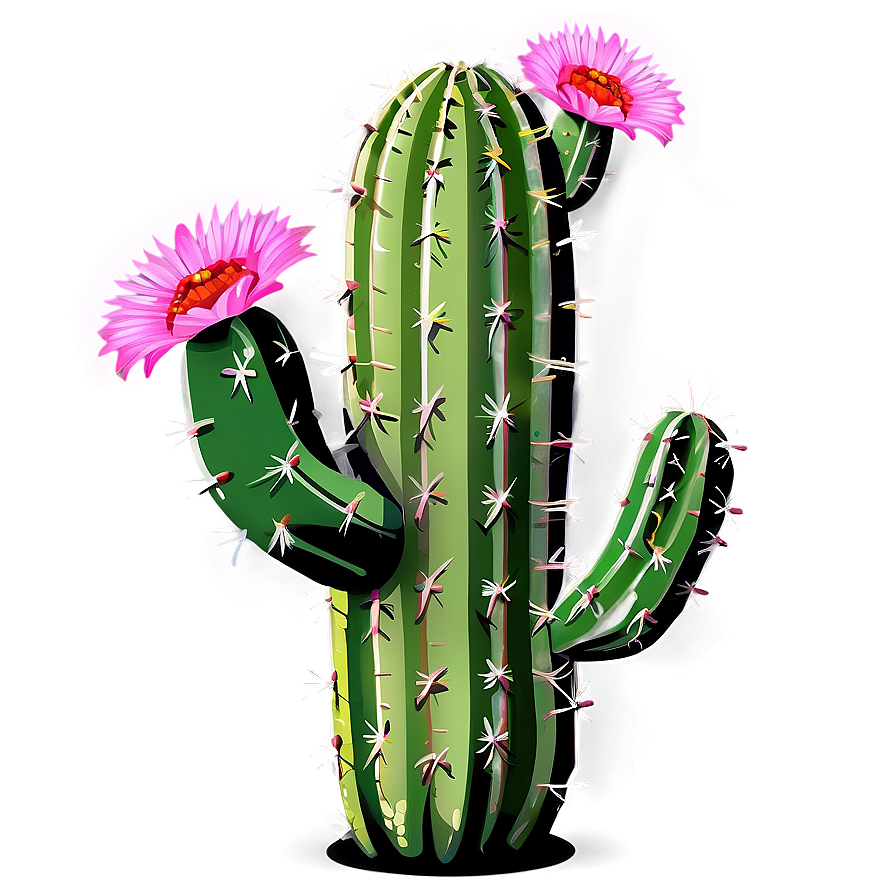 Cartoon Cactus Png 13