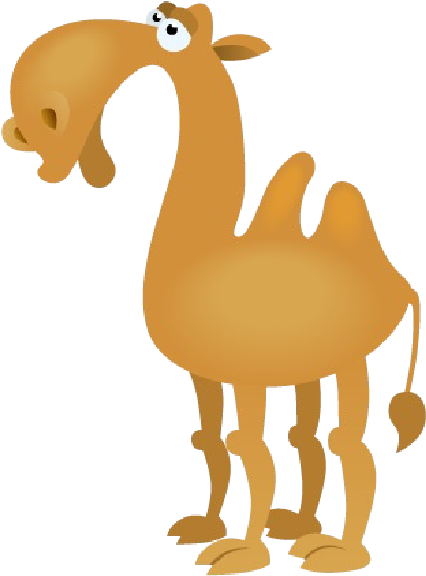 Cartoon Camel Illustration.png