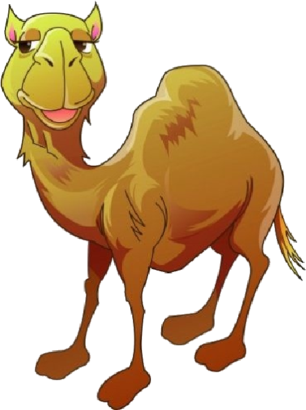 Cartoon Camel Smiling.png