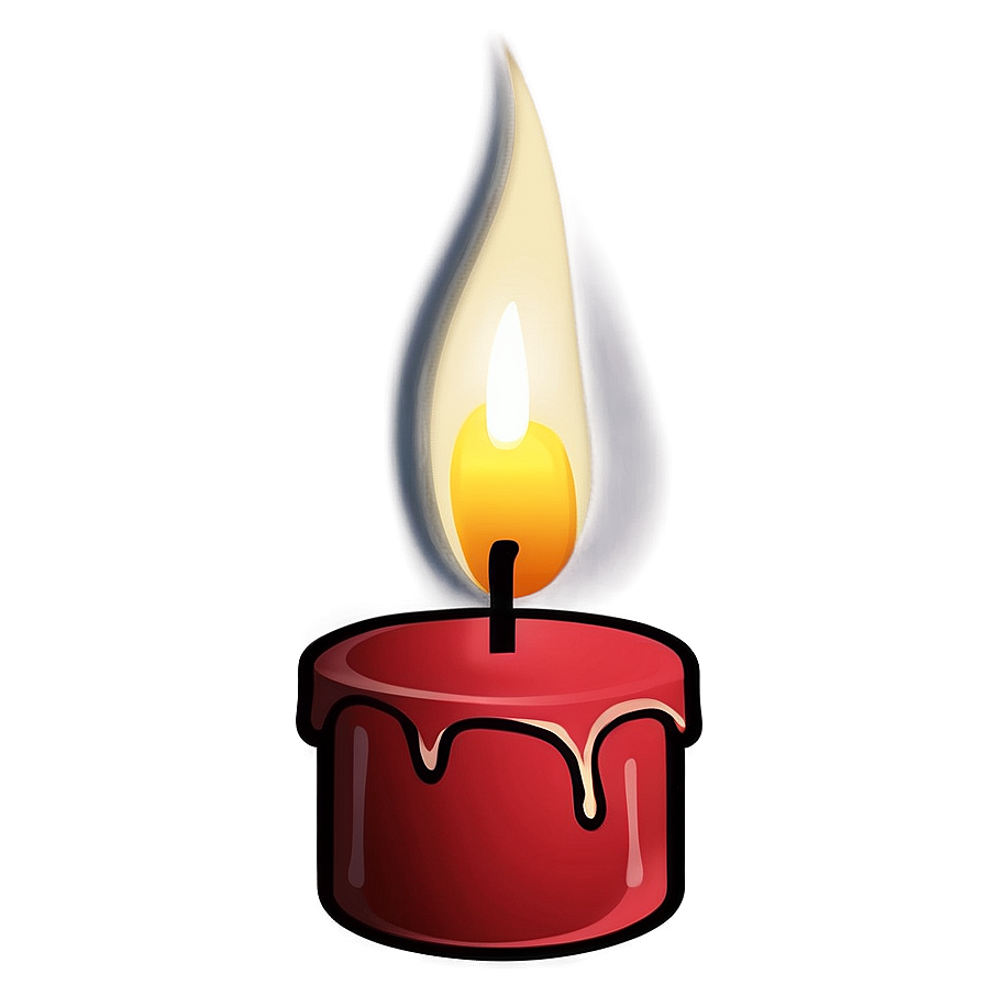 Cartoon Candle Fire Png 06212024