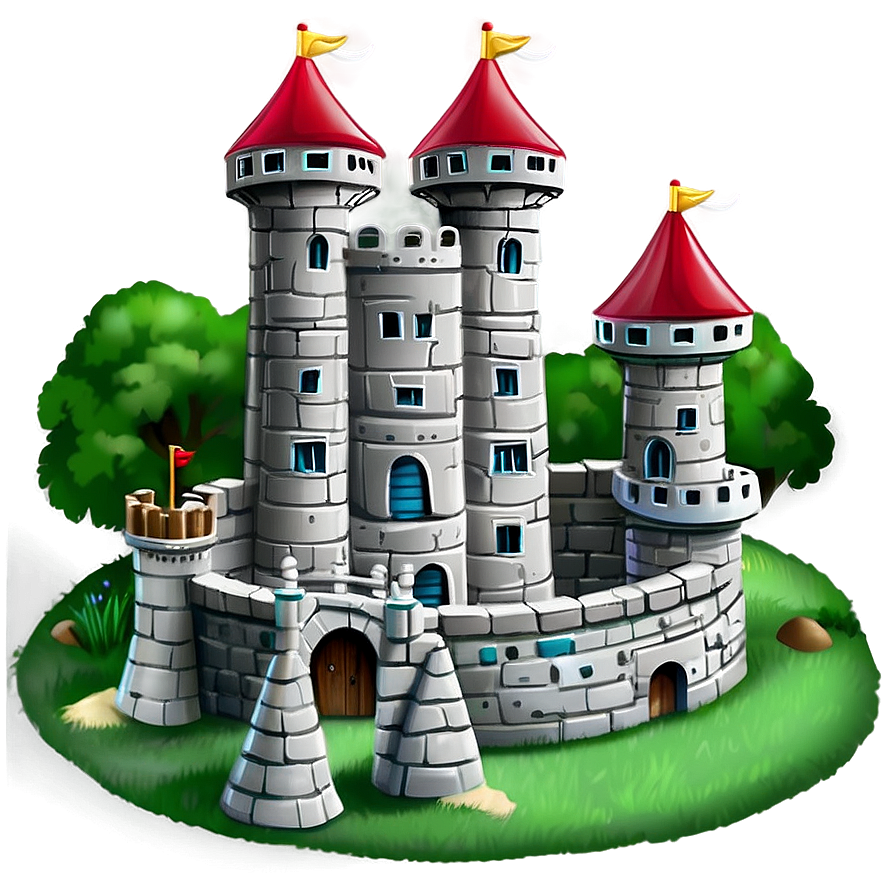 Cartoon Castle B