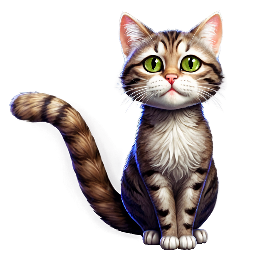 Cartoon Cat Clipart Png 2