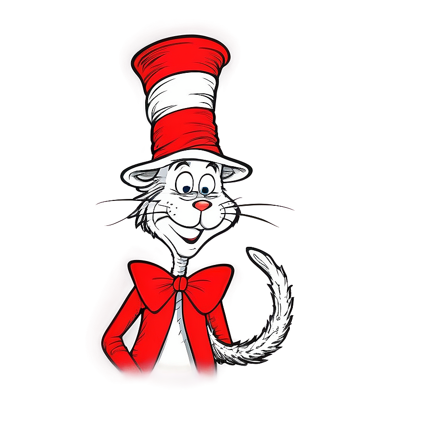 Cartoon Cat In The Hat Png 23