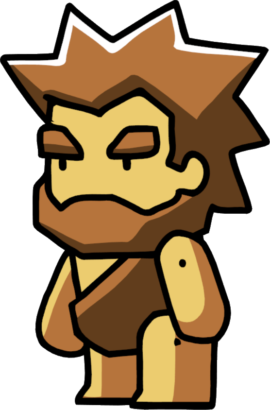 Cartoon Caveman Character