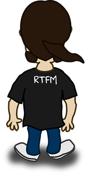 Cartoon Character R T F M Shirt