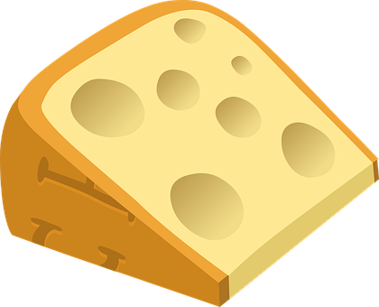 Cartoon Cheese Wedge