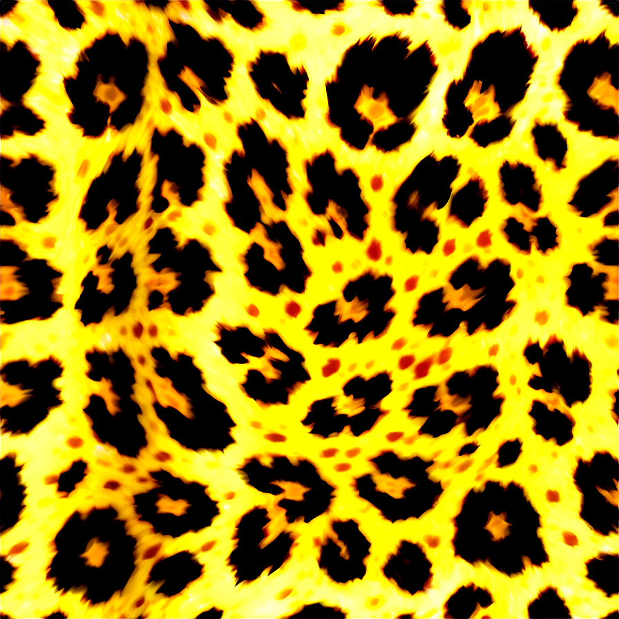 Cartoon Cheetah Print Fun Png Urx33