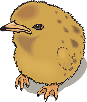 Cartoon Chick Illustration