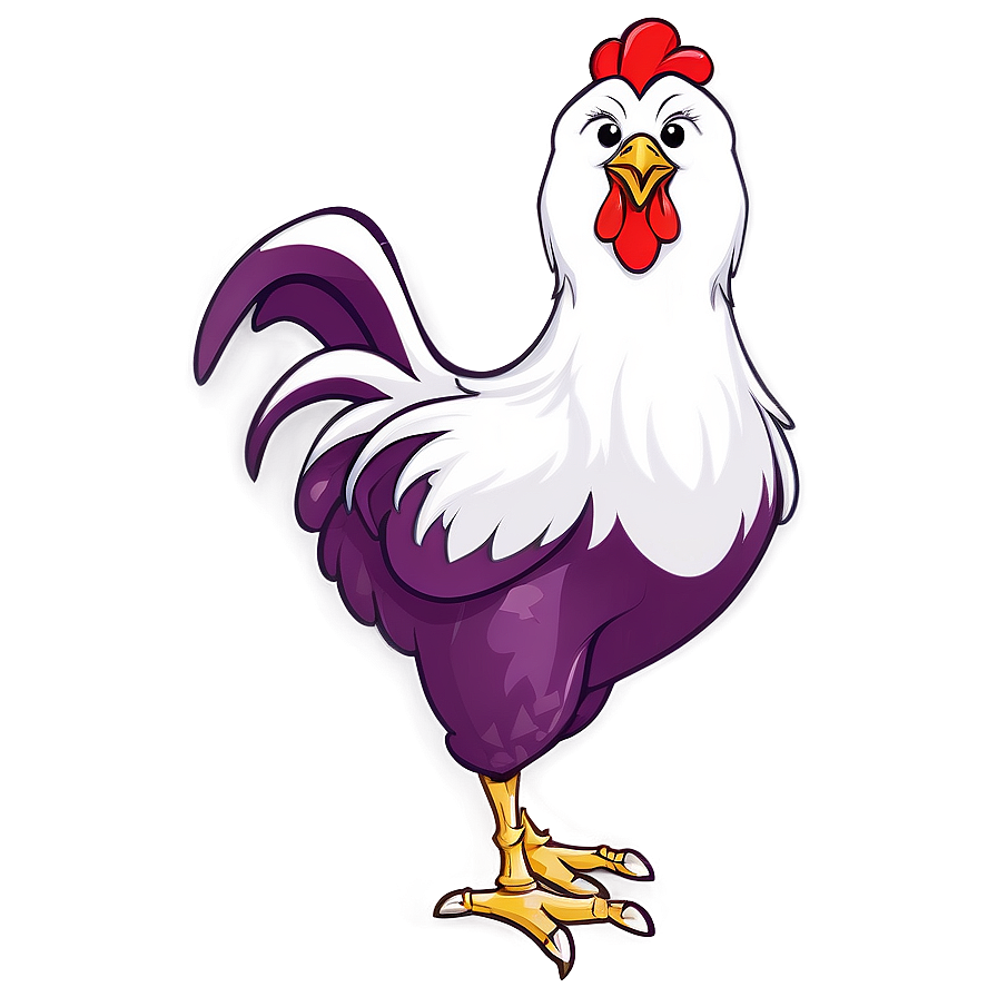 Cartoon Chicken Mascot Png 90