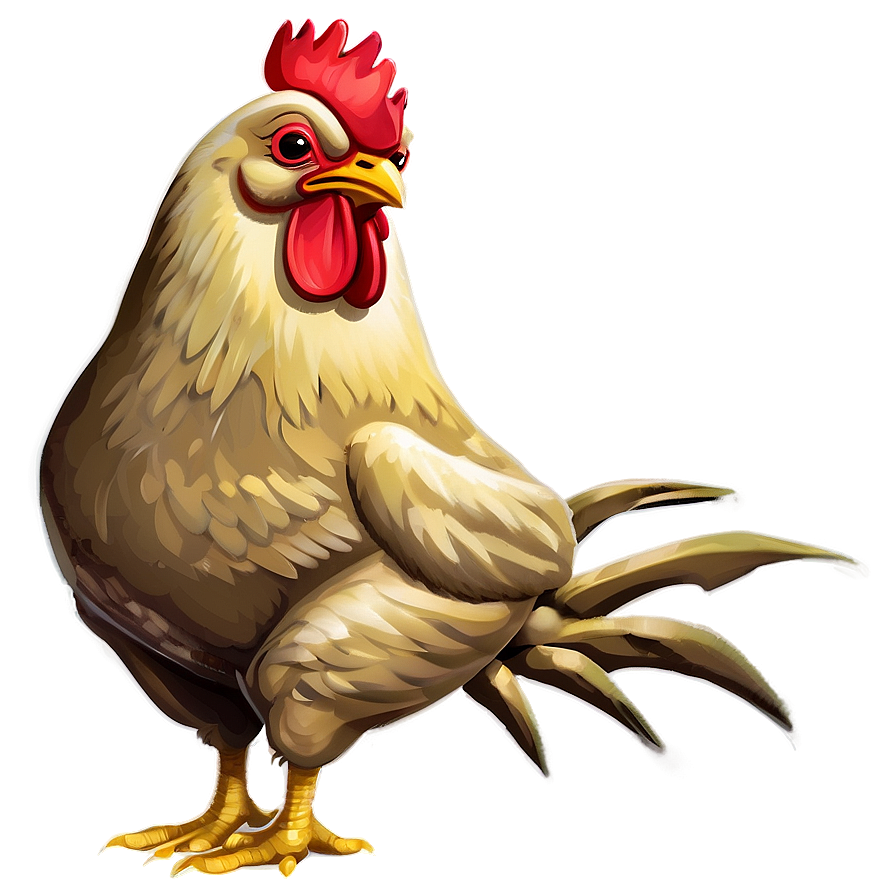 Cartoon Chicken Png Uwn