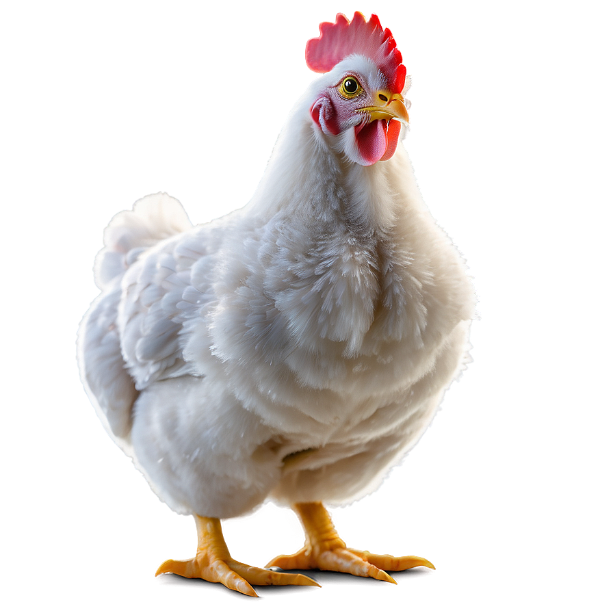 Cartoon Chicken With Chicks Png 14