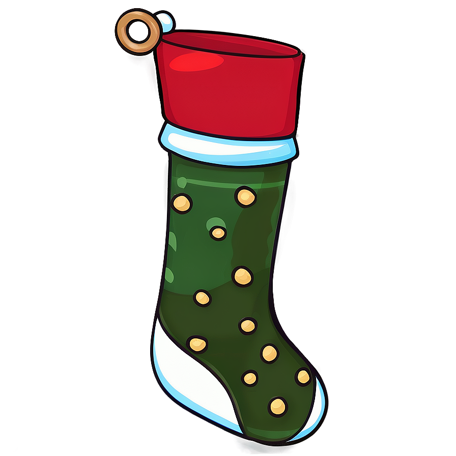 Cartoon Christmas Stocking Png Vbg71