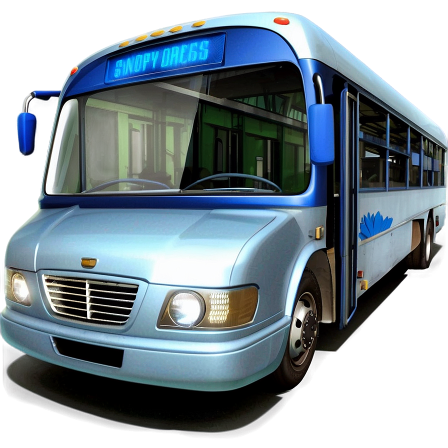 Cartoon City Bus Png 06272024