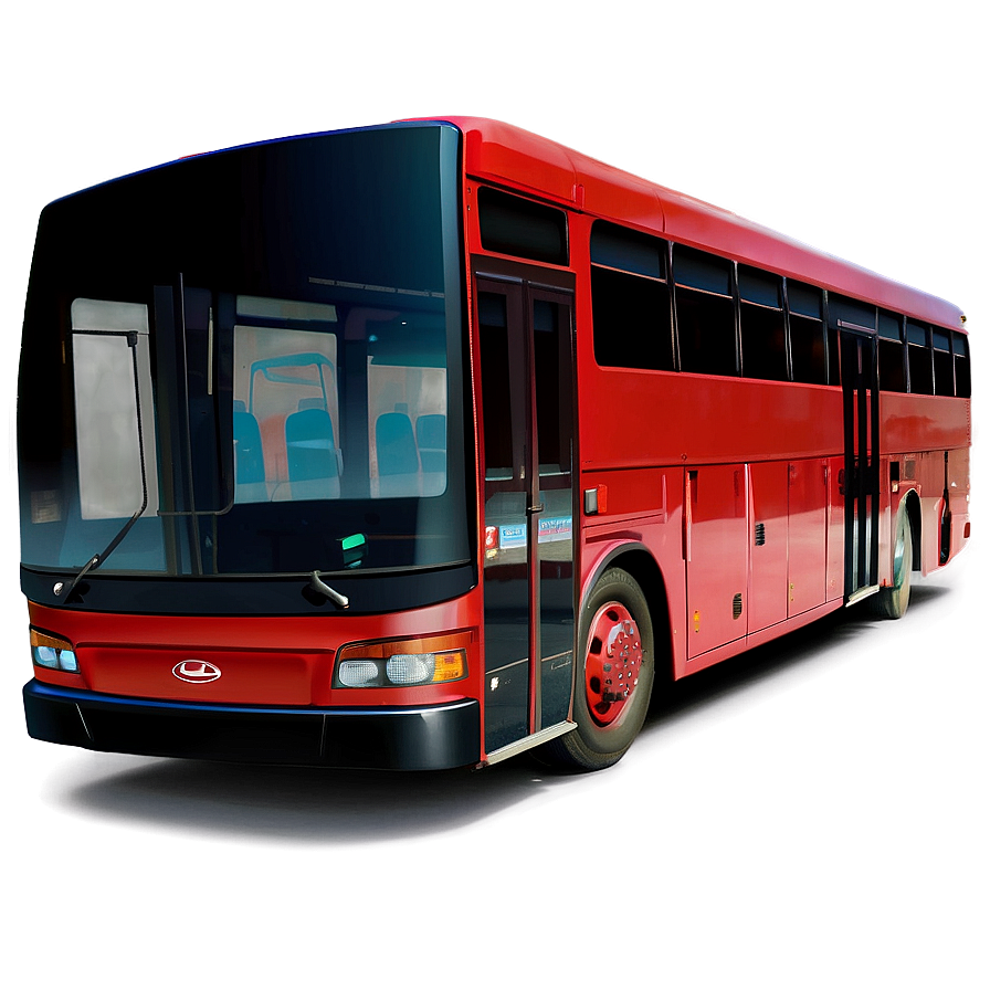 Cartoon City Bus Png Glp98