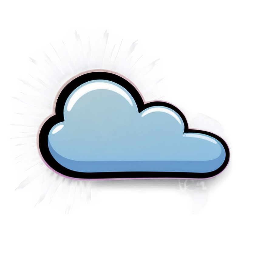 Cartoon Cloud Clipart Png 05252024