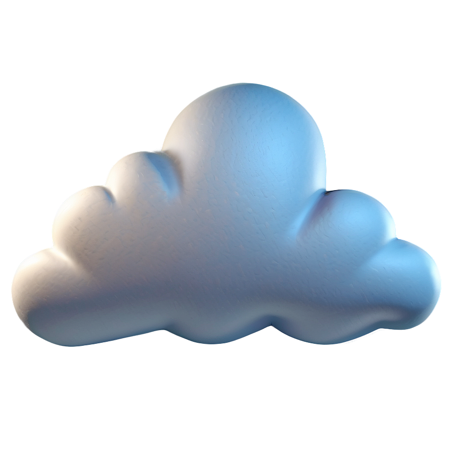 Cartoon Cloud In Different Shapes Png Mpu