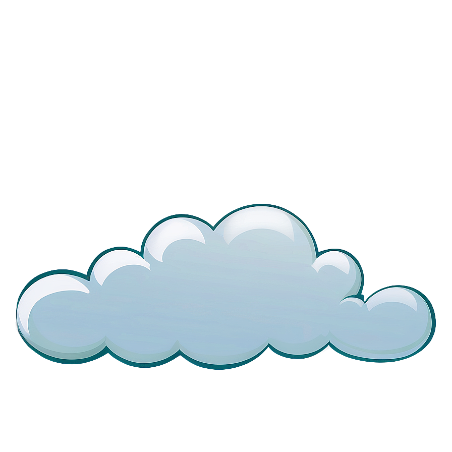 Cartoon Cloud In Sky Png 05252024