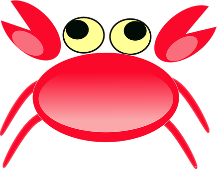 Cartoon Crab Graphic