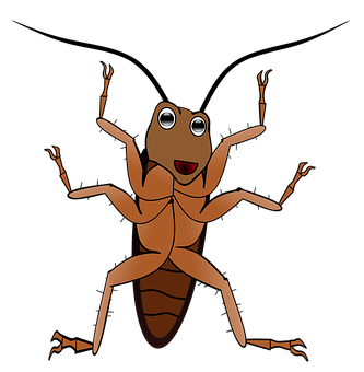 Cartoon Cricket Character