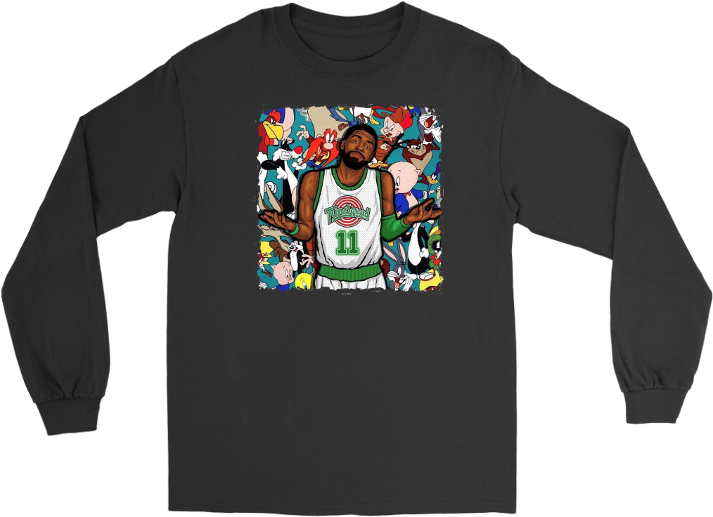 Cartoon Crossover Basketball Sweatshirt