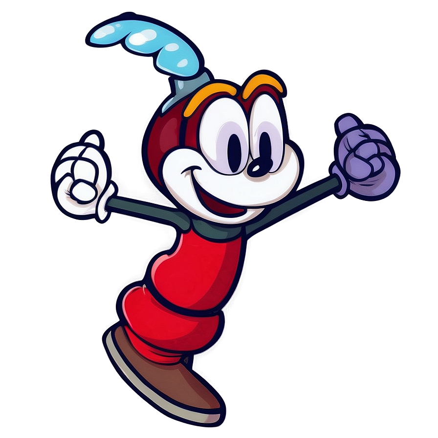 Cartoon Cuphead Action Png 05212024