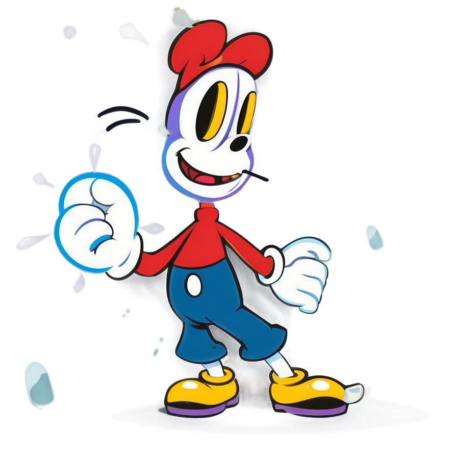 Cartoon Cuphead Action Png Ysw16