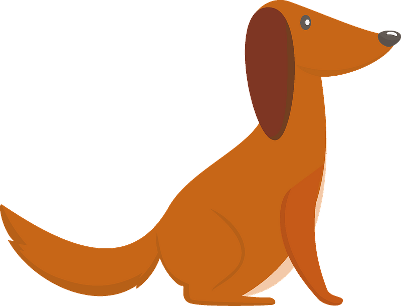 Cartoon Dachshund Side View.png