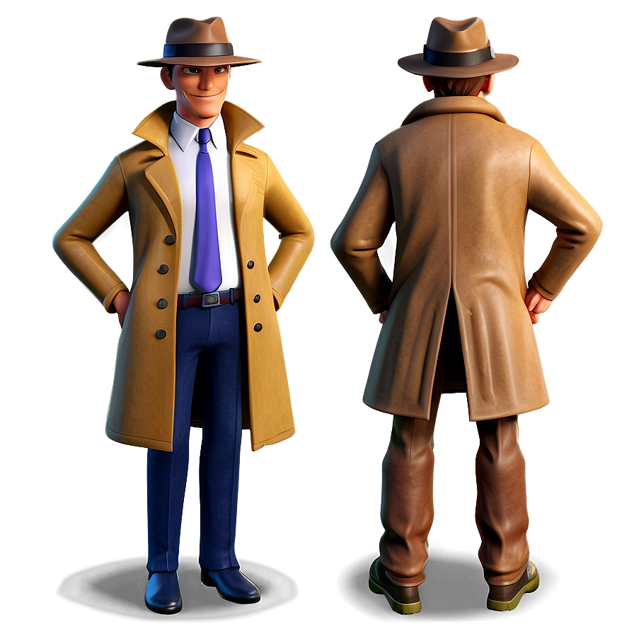 Cartoon Detective Png Ceo