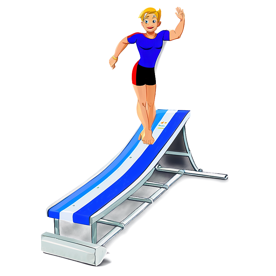 Cartoon Diving Board Png Let96