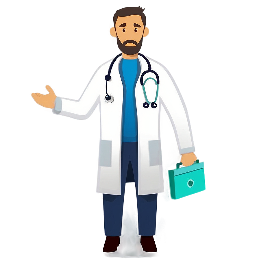 Cartoon Doctor And Health Icons Png 51