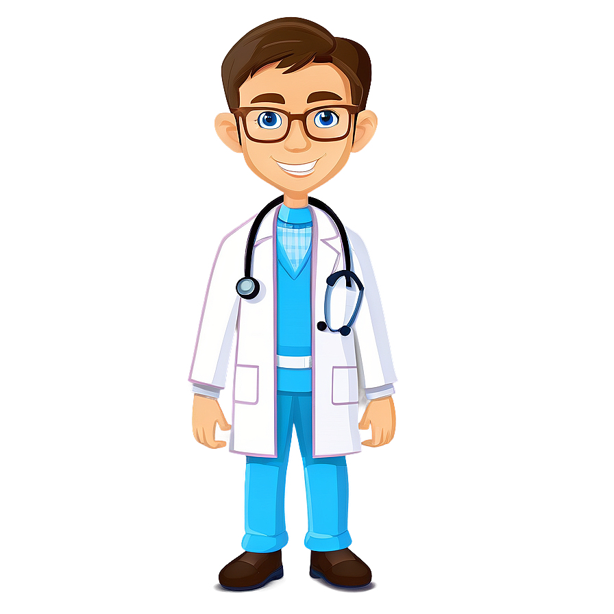 Cartoon Doctor Character Png Hcr