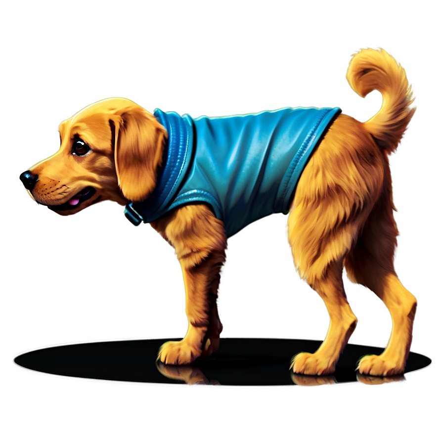 Cartoon Dog Walking Png Dme