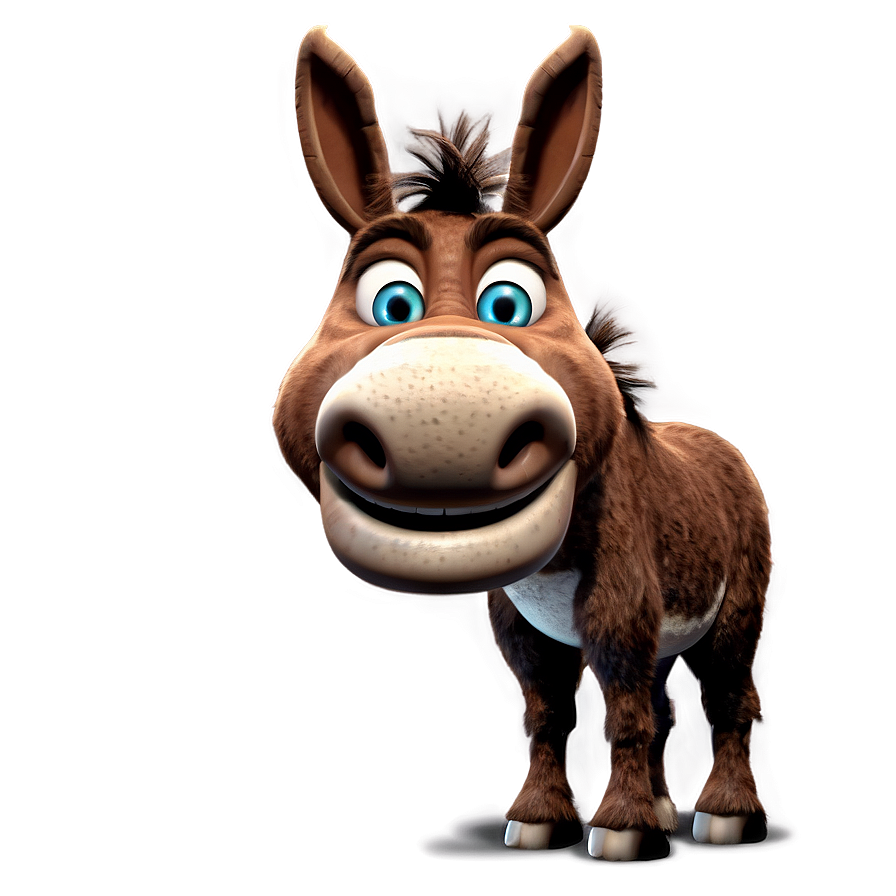 Cartoon Donkey Png Hsi