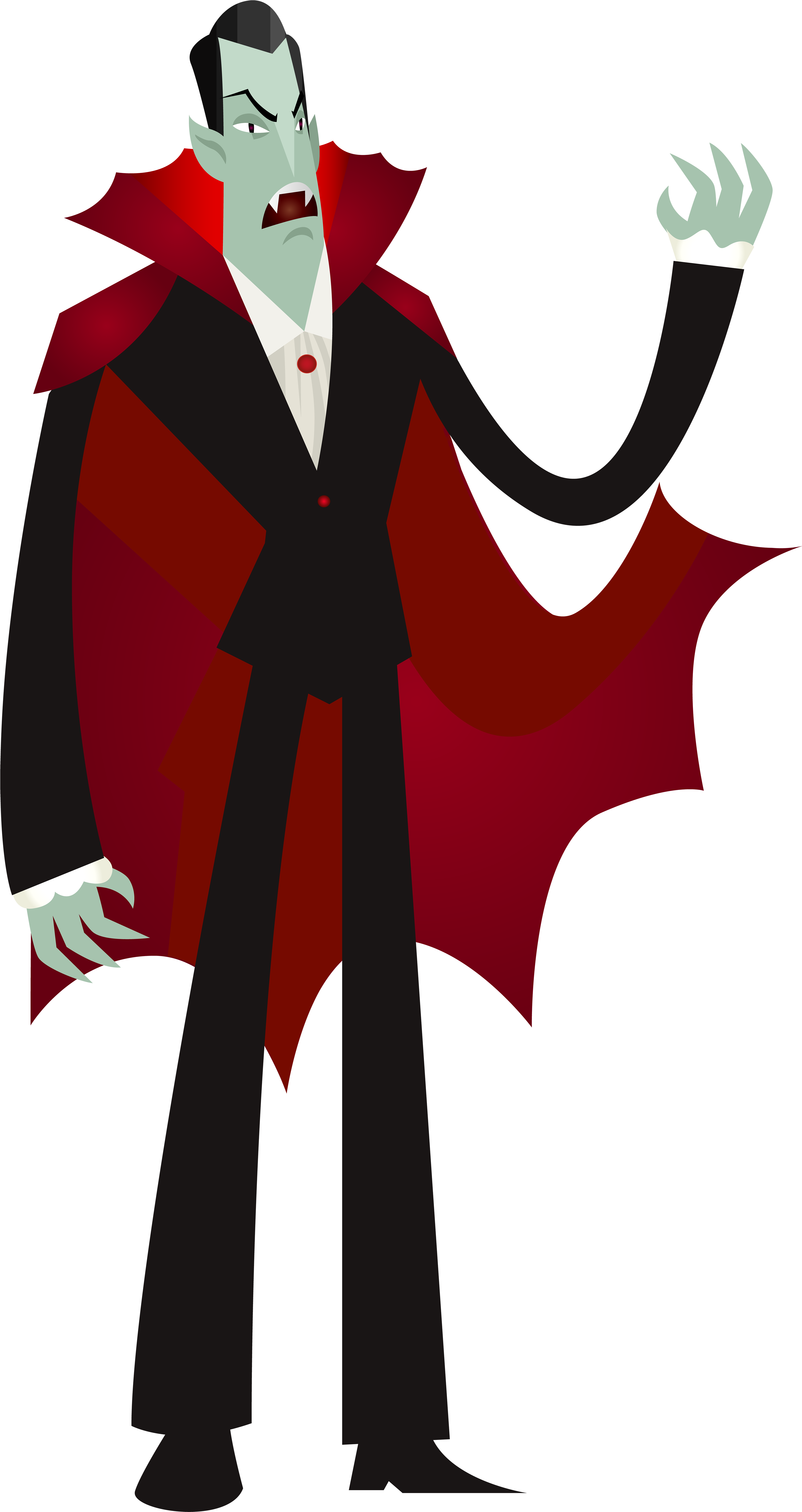 Cartoon Dracula Character