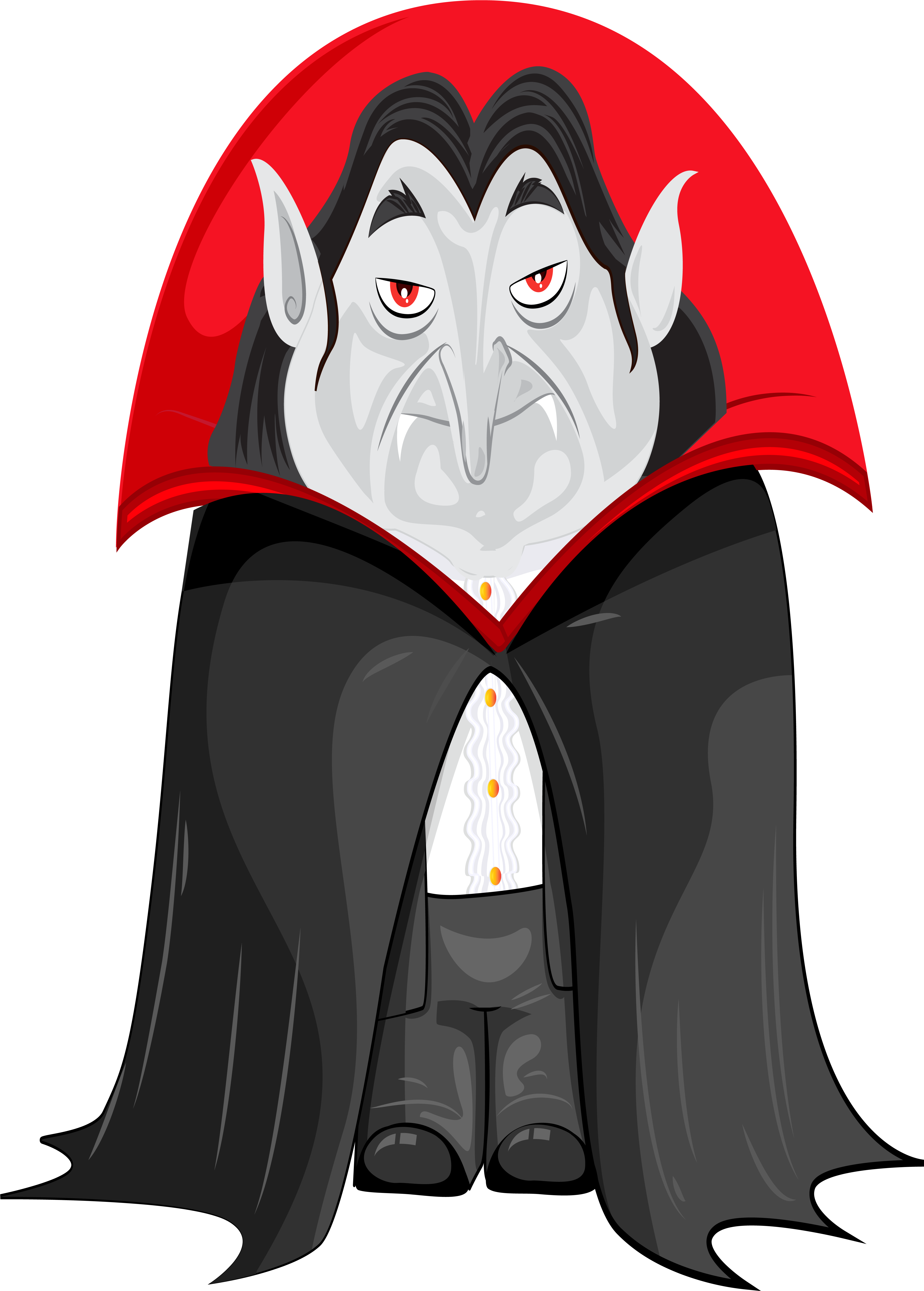 Cartoon Dracula Vampire Halloween
